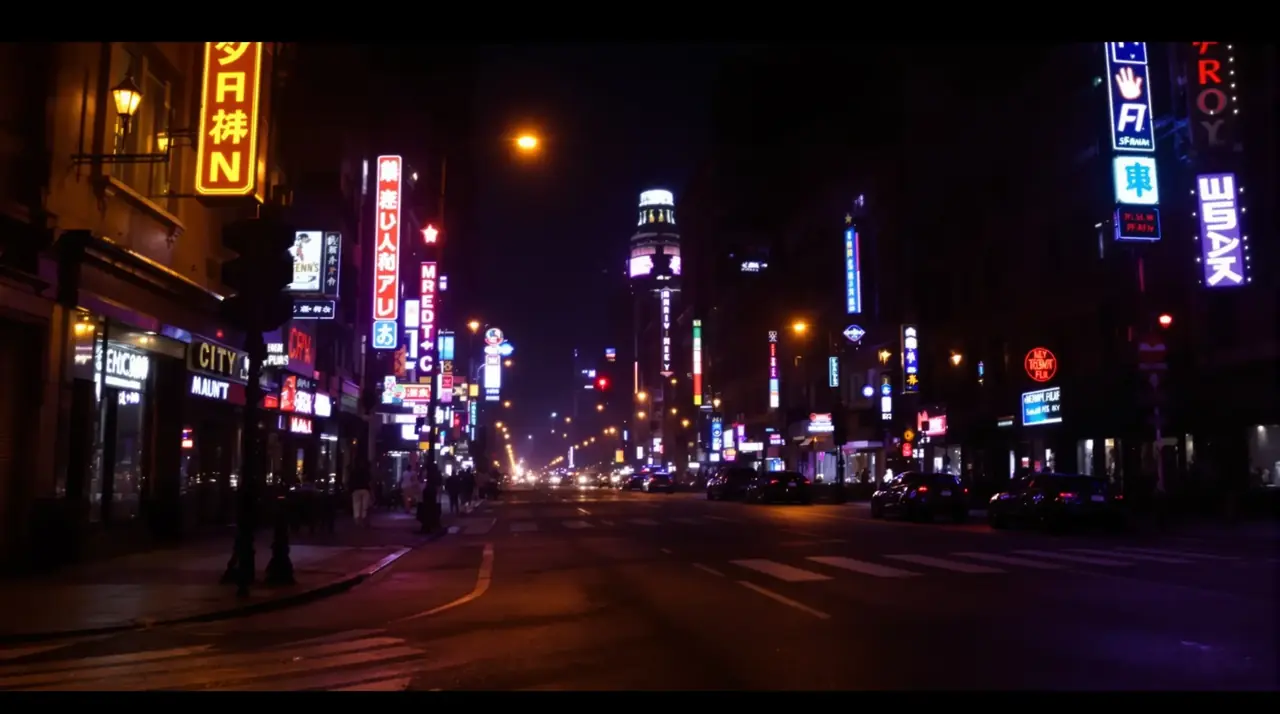 夜行者黑色剧集海报